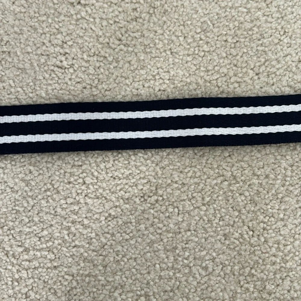 Polo  Ralph Lauren navy blue  and white belt